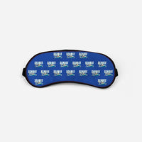 Thumbnail for Republic RC-3 Seabee - Cartoon Pattern - Sleep Mask - Blue