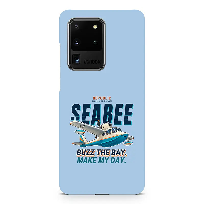 Republic RC-3 Seabee - Cartoon - Samsung Case - Light Blue