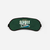Thumbnail for Republic RC-3 Seabee - Cartoon - Sleep Mask - Dark Green