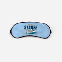 Thumbnail for Republic RC-3 Seabee - Cartoon - Sleep Mask - Light Blue