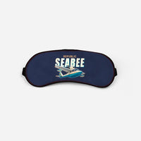 Thumbnail for Republic RC-3 Seabee - Cartoon - Sleep Mask - Navy Blue