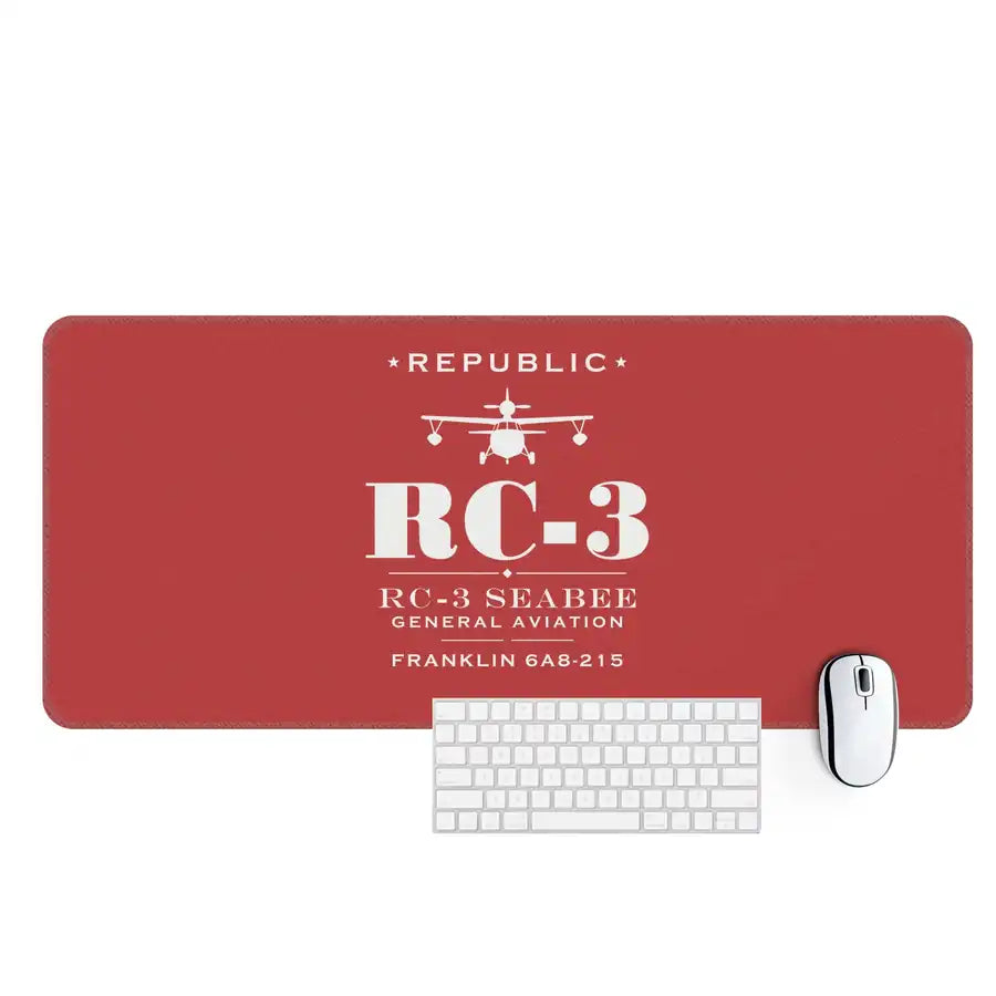 Republic RC-3 Seabee - Heritage - Desk Mat - Red