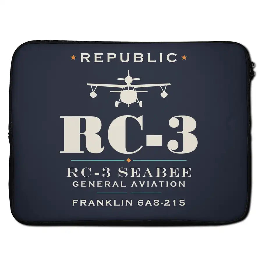 Republic RC-3 Seabee - Heritage - Laptop Sleeve