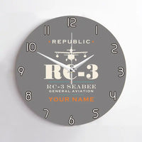 Thumbnail for Republic RC-3 Seabee - Heritage + Name - No Frame - Gray
