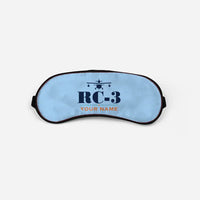Thumbnail for Republic RC-3 Seabee - Heritage + Name - Sleep Mask - Light Blue