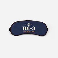 Thumbnail for Republic RC-3 Seabee - Heritage + Name - Sleep Mask - Navy Blue