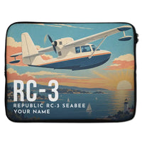 Thumbnail for Republic RC-3 Seabee - Laptop Sleeve + Name