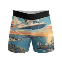 Thumbnail for Republic RC-3 Seabee - Men Boxers - 3D + Name - Full Print