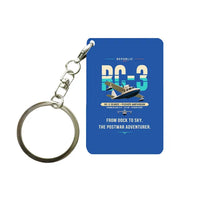 Thumbnail for Republic RC-3 Seabee - Original - Key Chain - Blue
