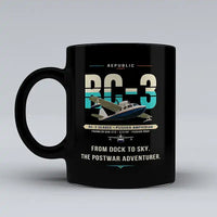 Thumbnail for Republic RC-3 Seabee - Original - Mug - Black