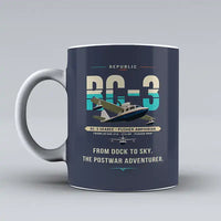 Thumbnail for Republic RC-3 Seabee - Original - Mug - Dark Blue