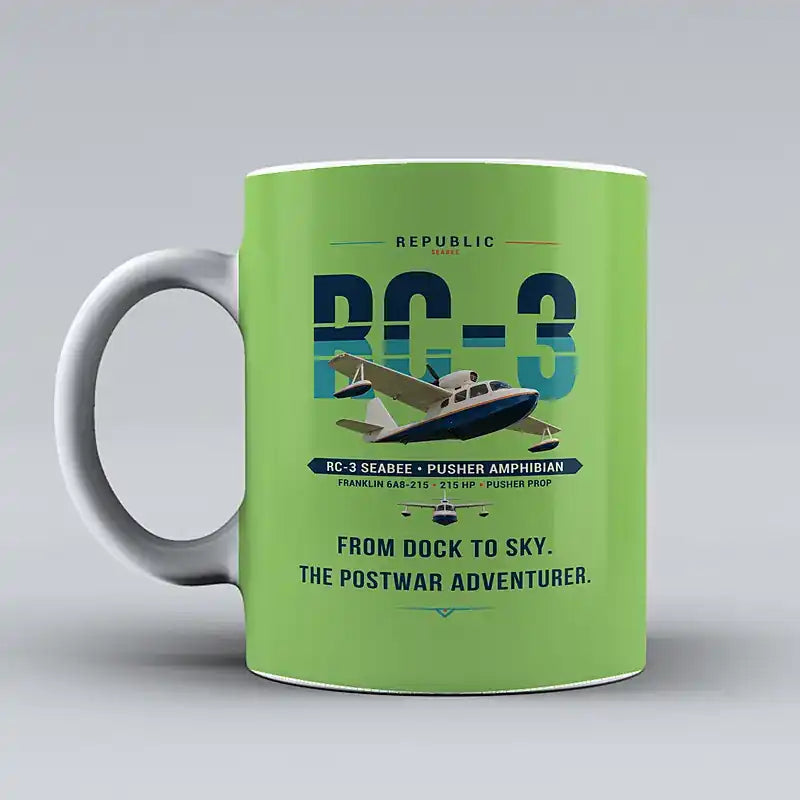 Republic RC-3 Seabee - Original - Mug - Light Green