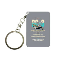 Thumbnail for Republic RC-3 Seabee - Original + Name - Key Chain - Gray