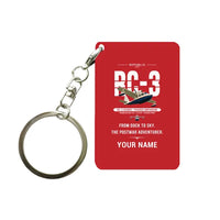 Thumbnail for Republic RC-3 Seabee - Original + Name - Key Chain - Red
