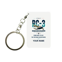 Thumbnail for Republic RC-3 Seabee - Original + Name - Key Chain - White