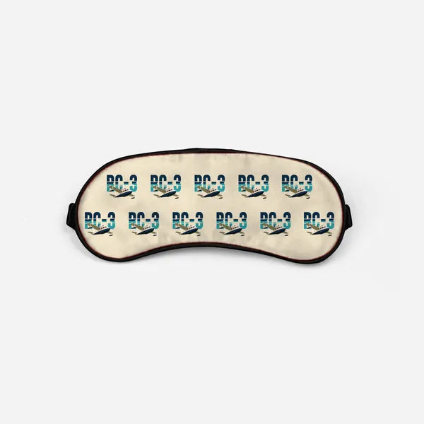 Republic RC-3 Seabee - Original Pattern - Sleep Mask - Beige