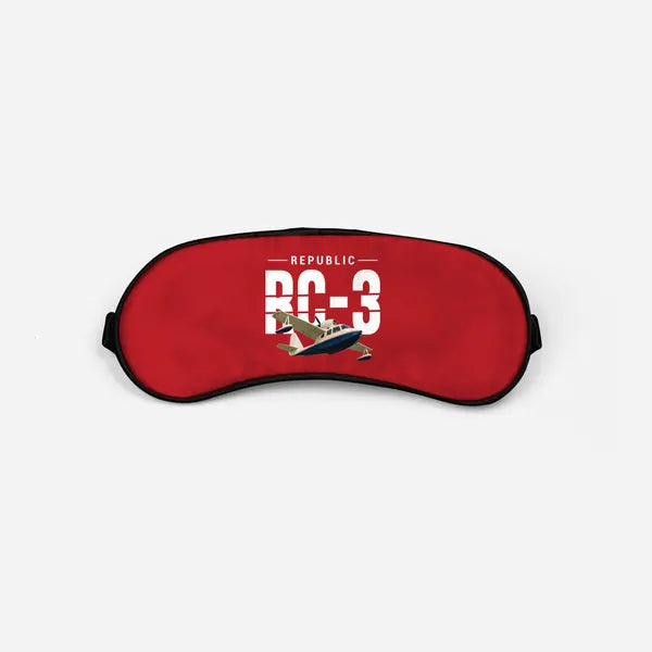 Republic RC-3 Seabee - Original - Sleep Mask - Red
