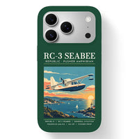 Thumbnail for Republic RC-3 Seabee - Poster - MagSafe iPhone 17 Pro - Dark Green