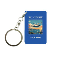 Thumbnail for Republic RC-3 Seabee - Poster + Name - Key Chain - Blue