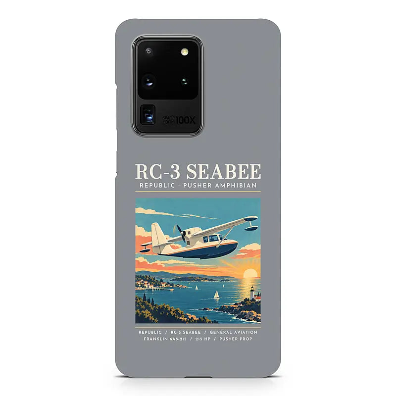 Republic RC-3 Seabee - Poster - Samsung Case - Gray