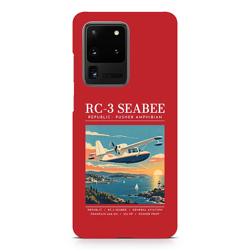 Republic RC-3 Seabee - Poster - Samsung Case - Red