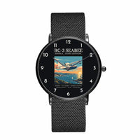 Thumbnail for Republic RC-3 Seabee - Poster - Slim Mesh - Black and Stainless Steel Strap