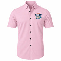 Thumbnail for Republic RC-3 Seabee - Short Sleeve Shirt - Cartoon - Pink