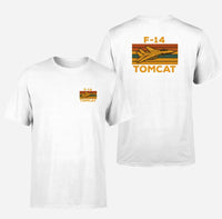 Thumbnail for Retro F-14 Tomcat design on white double side