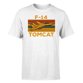 Single-Side Printing — Retro F-14 Tomcat Double-Side T-Shirt