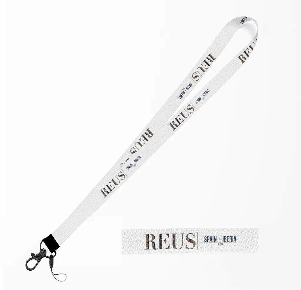 Reus City Series lanyard - white