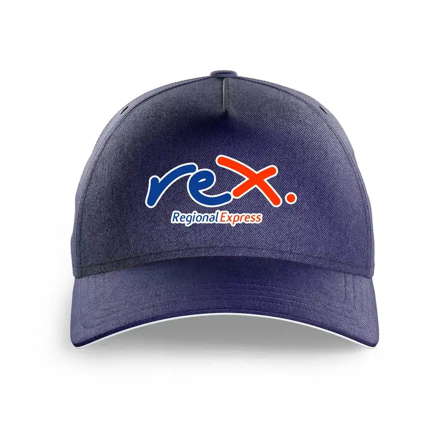 Rex Airlines printed hat - dark blue