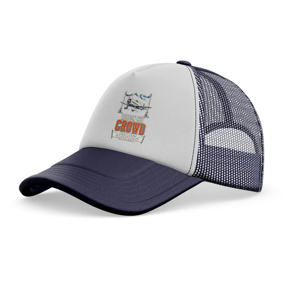 Ribbon Cut Crowd Roars trucker cap - dark blue