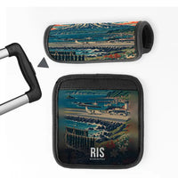 Thumbnail for Rishiri Airport (RIS) Luggage Handle Covers - 3D Full Print