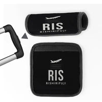 Thumbnail for Rishiri Airport (RIS) Luggage Handle Covers - Black