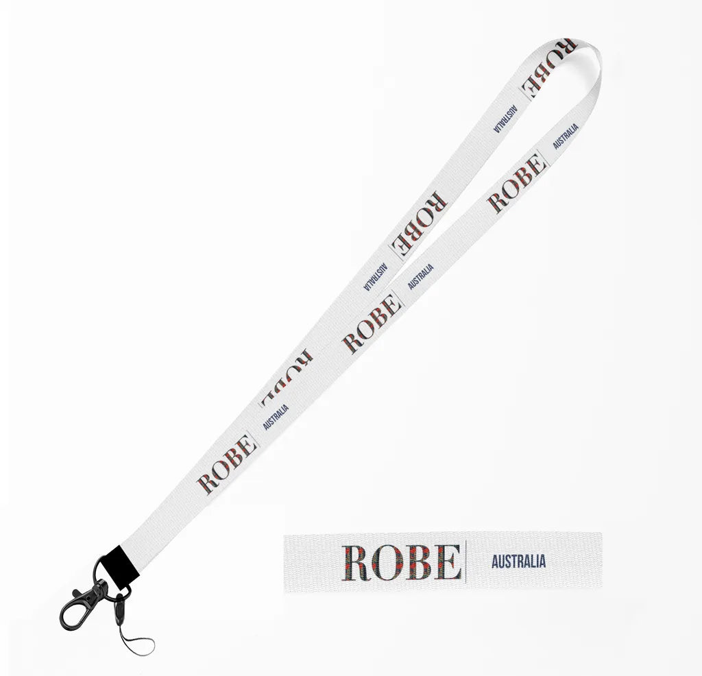 Robe City Series lanyard - white