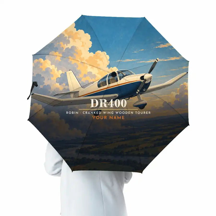 Robin DR400 - 3D + Name - Umbrella