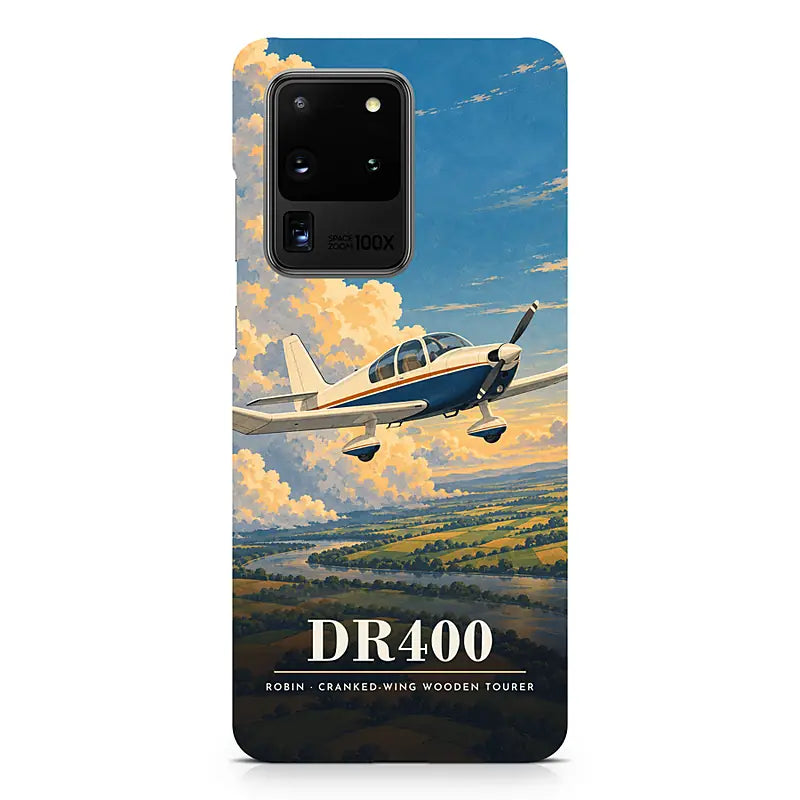 Robin DR400 - 3D + Title - Samsung Case - Black