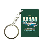 Thumbnail for Robin DR400 - Cartoon - Key Chain - Dark Green