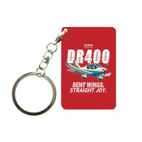 Thumbnail for Robin DR400 - Cartoon - Key Chain - Red
