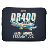 Thumbnail for Robin DR400 - Cartoon - Laptop Sleeve