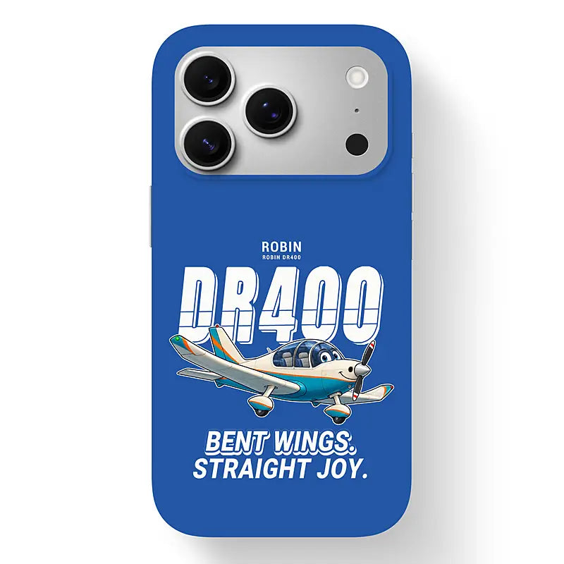 Robin DR400 - Cartoon - MagSafe iPhone 17 Pro - Blue