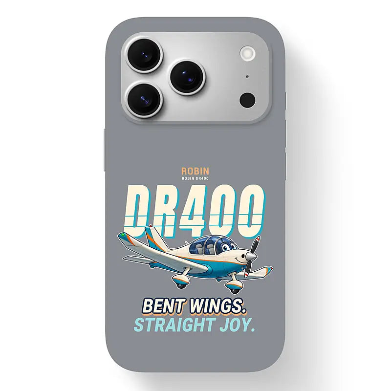 Robin DR400 - Cartoon - MagSafe iPhone 17 Pro - Gray