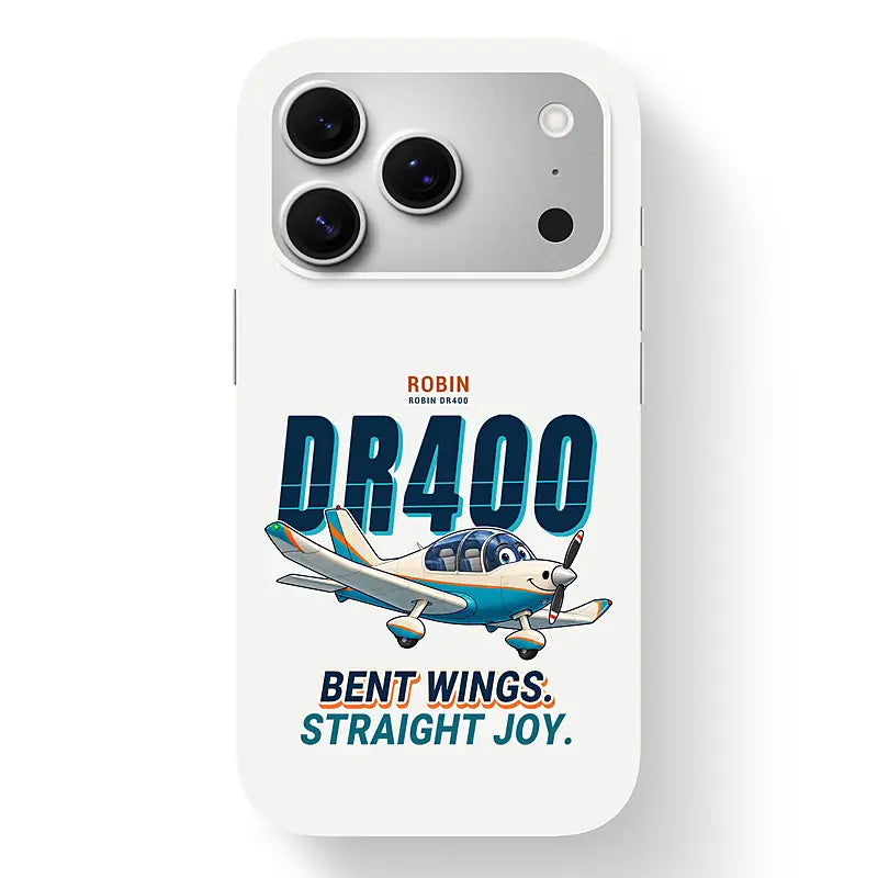 Robin DR400 - Cartoon - MagSafe iPhone 17 Pro - White