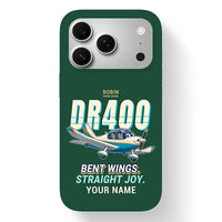 Thumbnail for Robin DR400 - Cartoon + Name - MagSafe iPhone 17 Pro - Dark Green