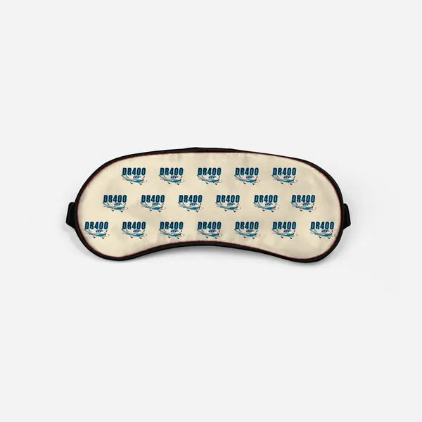 Robin DR400 - Cartoon Pattern - Sleep Mask - Beige