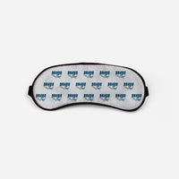 Thumbnail for Robin DR400 - Cartoon Pattern - Sleep Mask - Light Gray