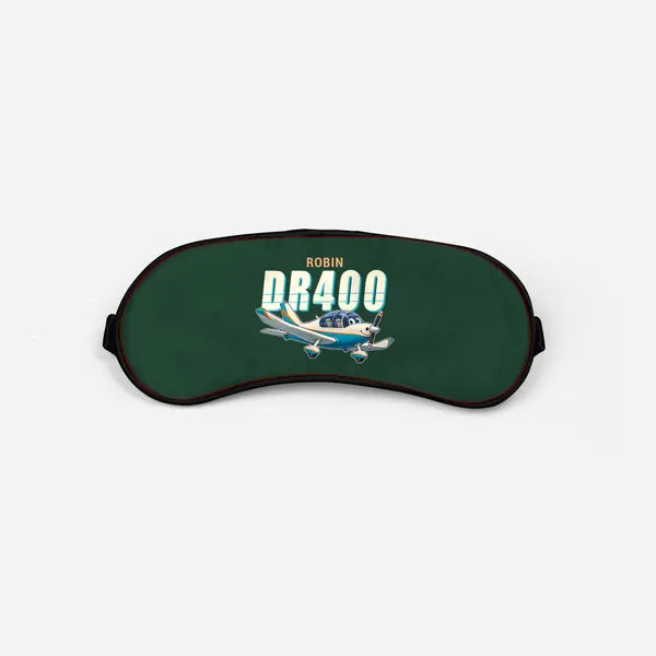Robin DR400 - Cartoon - Sleep Mask - Dark Green