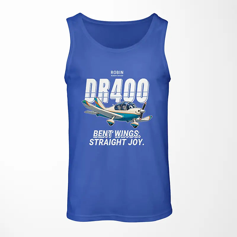 Robin DR400 - Cartoon - Tank Top - Blue