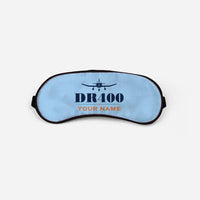 Thumbnail for Robin DR400 - Heritage + Name - Sleep Mask - Light Blue