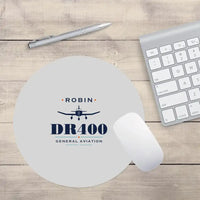 Thumbnail for Robin DR400 - Heritage - Round Mouse Pad - Light Gray